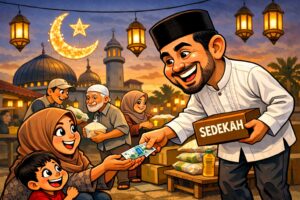 Semakin dermawan di bulan Ramadan