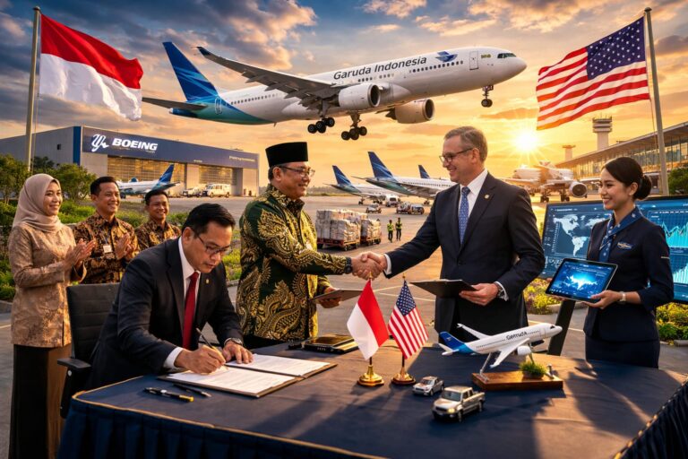 Menhub Ungkap Garuda Indonesia Jadi Eksekutor Pembelian 50 Pesawat AS!