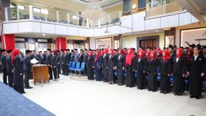 Walikota Banjarmasin, Muhammad Yamin lantim 124 pejabat Kota Banjarmasin