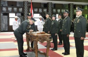 Pelantikan Perwira Khusus TNI AD 20 Atlet Berprestasi