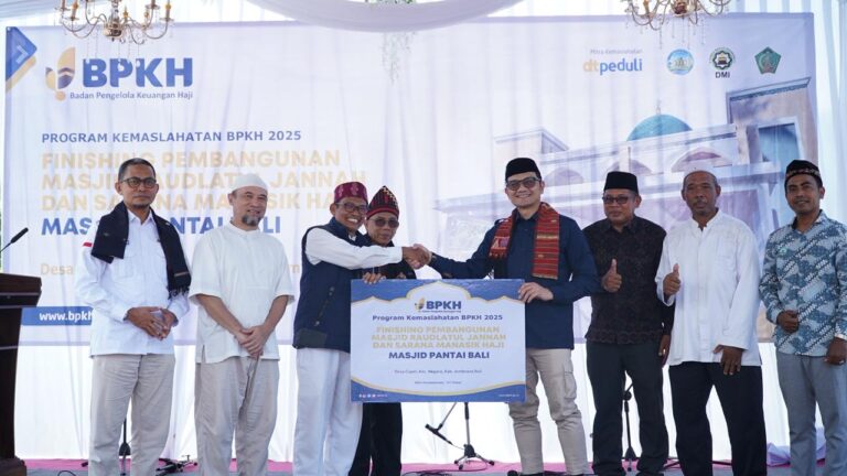 BPKH Resmikan Masjid Pantai Bali, Siap Jadi Pusat Manasik Haji. Begini Penampakannya!