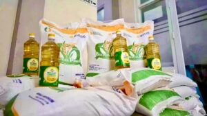 bantuan beras dan minyak goreng