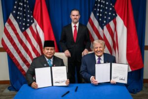 Perjanjian perdagangan yang ditandatangani Presiden RI Prabowo dan Presiden AS Donald Trump