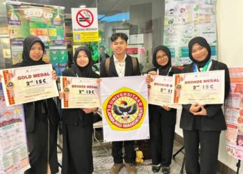 ULM banjarmasin raih medali ISC