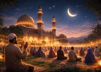 Malam-Ramadan-di-masjid-megah