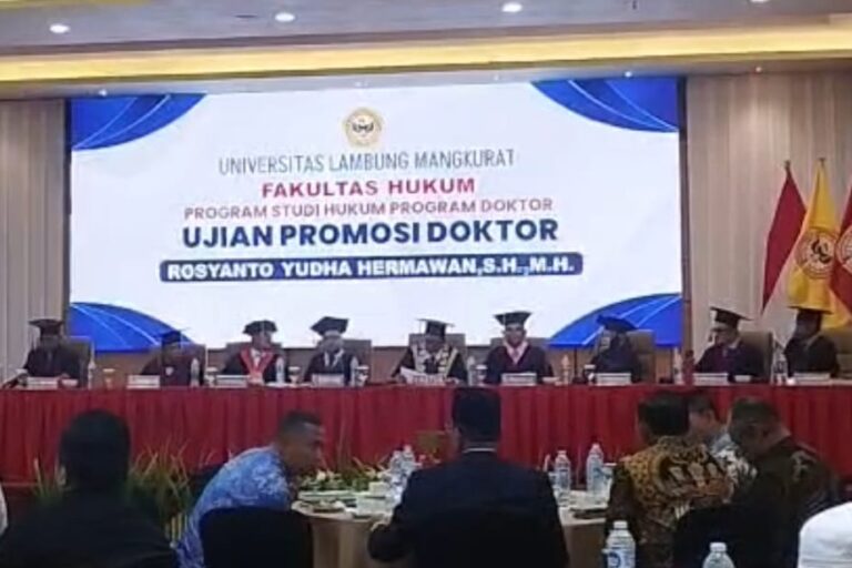 Kapolda Kalsel Raih Gelar Doktor Setelah Lulus Ujian Disertasi dengan Nilai A di Fakultas Hukum ULM Banjarmasin!