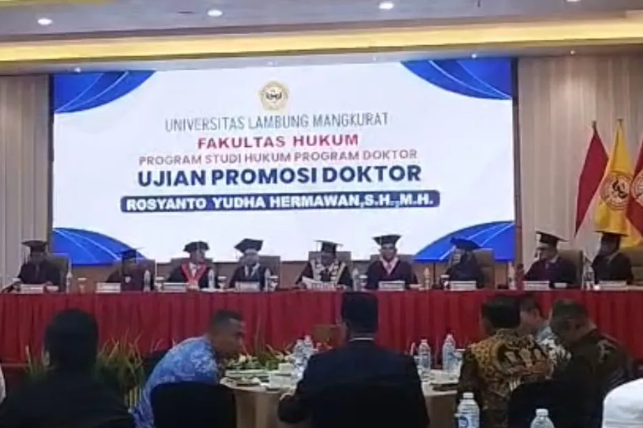 Ujian Disertasi Kapolda Kalsel