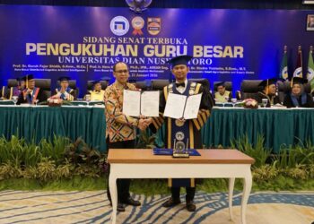 Udinus resmi menggunakan ijazah berbasis blockchain