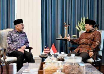 Pertemuan Prabowo dan PM Anwar Ibrahim