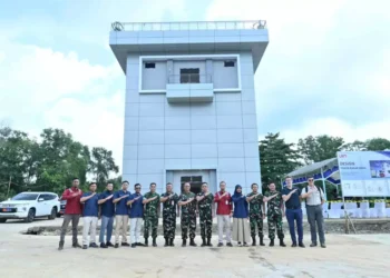 Askomlek KSAU Tinjau Progres Pembangunan Satuan Radar Baru di Banjarbaru