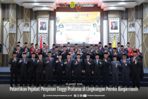 Pemko Banjarmasin Rombak Sejumlah Pejabat