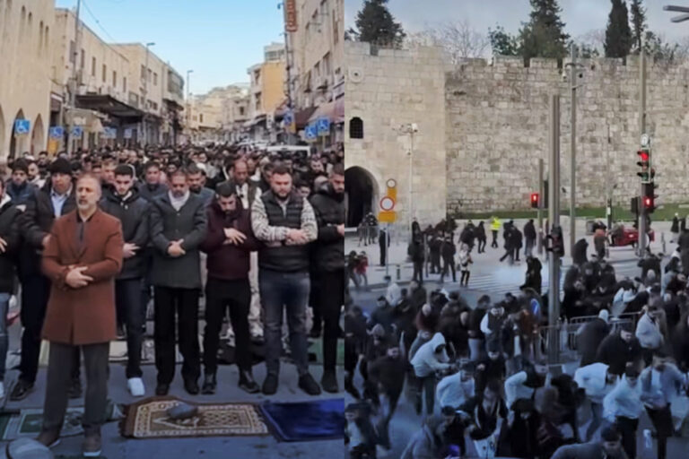 Israel Larang Salat Ied di Al-Aqsa, Jemaah Dibubarkan dengan Gas Air Mata!