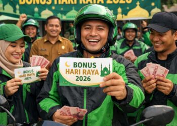 Aplikator Bayar BHR 2026 ke Ojol dan Kurir