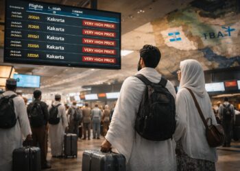 Harga Tiket Pesawat Jeddah–Jakarta Melonjak Naik