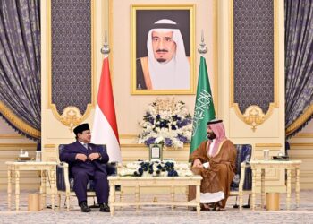 Presiden RI Prabowo Subianto dan Mohammed bin Salman