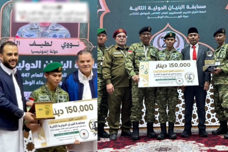 Dari Indonesia ke Libya, Prajurit TNI AD Raih Juara 1 MHQ Internasional di Libya!