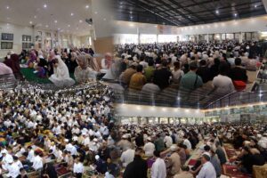 Suasana shalat Idul Fitri 1447 H Masjid Al Jihad Banjarmasin