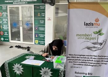 Laporan penghimpunan Zakat, Infak, dan Sedekah Lazismu Al Jihad