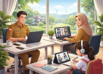 WFA dan Sekolah Daring Mulai April 2026