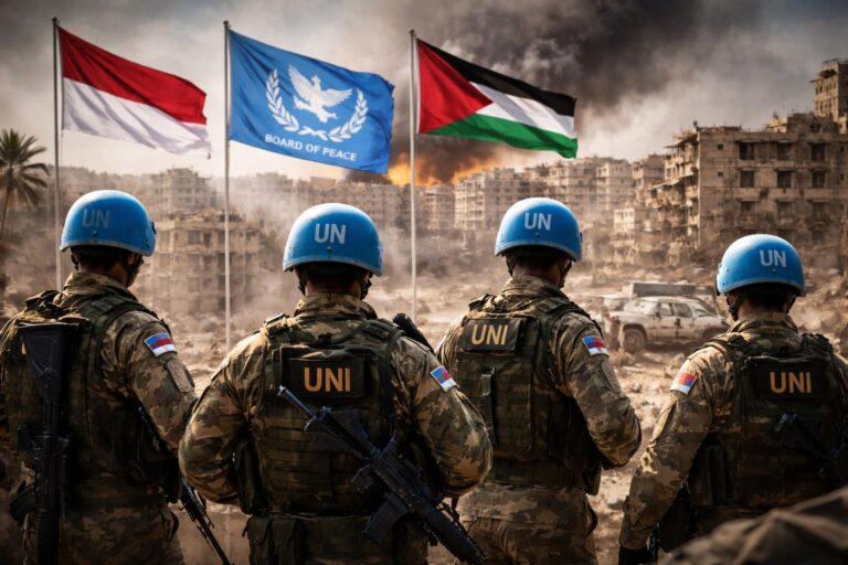 Pengiriman Pasukan Indonesia ke Gaza Ditunda, Ini Penjelasan Kemlu RI