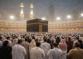 Hujan Guyur Mekkah di Hari Terakhir Ramadan 2026