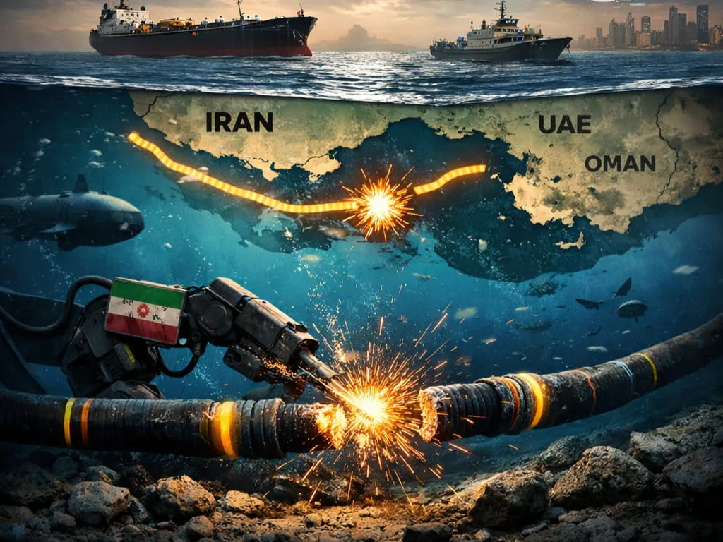 Kabel Selat Hormuz Terancam Diputus