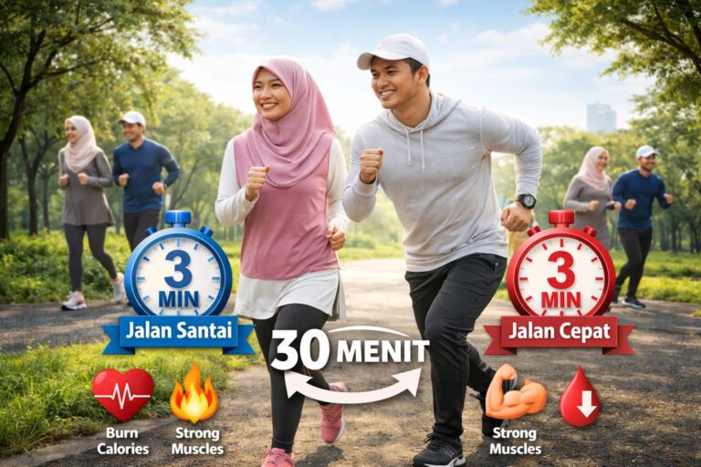 Cuma 30 Menit! Metode Japanese Walking 3×3 Bakar Kalori Lebih Cepat dan Sehatkan Jantung