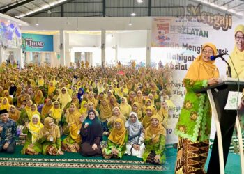 Kegiatan Gerakan Perempuan Mengaji di Masjid Al Jihad Banjarmasin