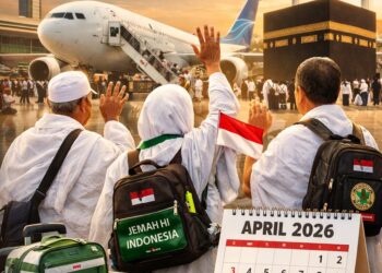 Pemberangkatan Kloter Pertama Jemaah Haji RI 2026