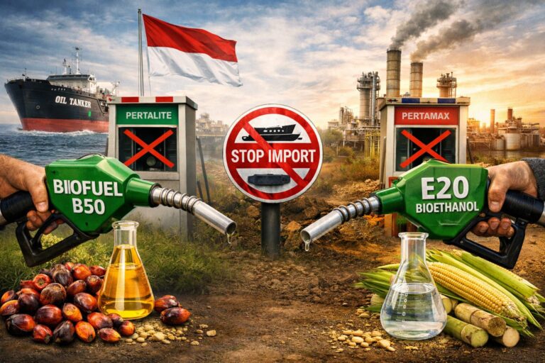 Harga Minyak Naik, Pemerintah Siapkan Biofuel dan E20 Pengganti Bensin