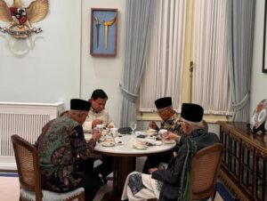Suasana Bukber Presiden Prabowo Bersama Tokoh NU, Muhammadiyah dan MUI