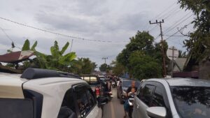 Kondisi arus mudik lebaran 2026 di Banua Anam, Kalsel