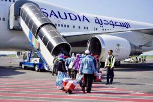 penumpang Saudia Airlines