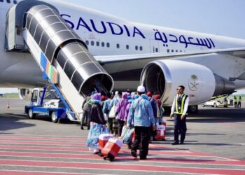 penumpang Saudia Airlines