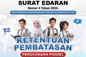 Disdikbud Kalsel Batasi Penggunaan Ponsel di Sekolah