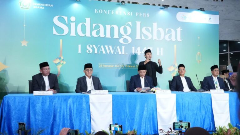 Resmi, Pemerintah Tetapkan 1 Syawal 1447 H Jatuh pada 21 Maret 2026