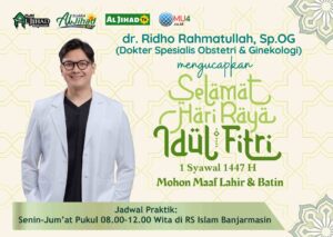 Ucapan Idul Fitri - dr Ridho
