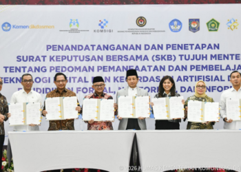 Pemerintah Atur Pemanfaatan AI dan Teknologi Digital di Dunia Pendidikanp