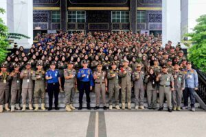 Satpol PP dan Damkar Kalsel tetap WFO meskipun sedangkan penerapan kebijakan WFH