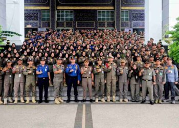 Satpol PP dan Damkar Kalsel tetap WFO meskipun sedangkan penerapan kebijakan WFH