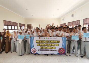 Banjarbaru Gencarkan Kampanye Berhenti Merokok di Sekolah