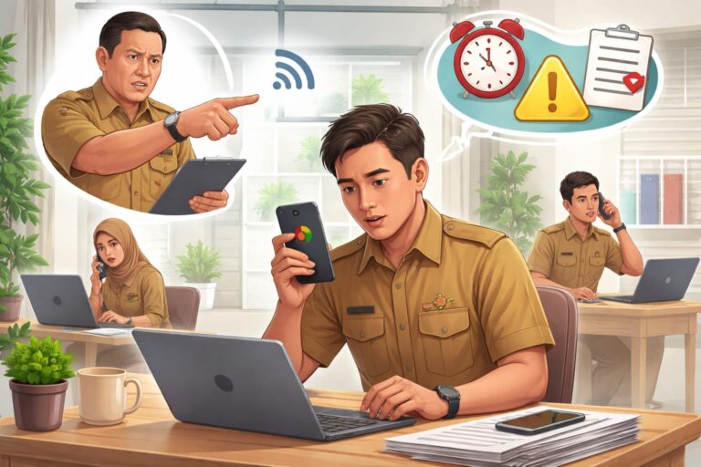 ASN WFH Wajib Siaga! Tak Respons Panggilan 5 Menit, Siap-Siap Kena Sanksi