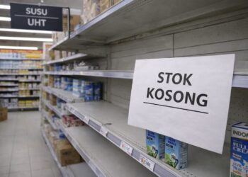 Susu UHT Tiba-Tiba Langka