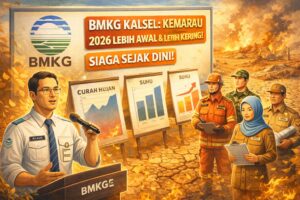 BKMG mengatakan kemarau 2026 di Kalsel akan lebih awal dan lebih kering