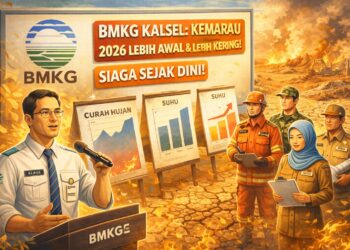 BKMG mengatakan kemarau 2026 di Kalsel akan lebih awal dan lebih kering