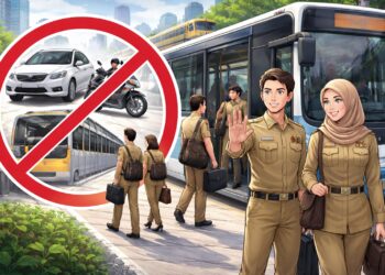 ASN Dilarang Pakai Kendaraan Pribadi Saat WFH