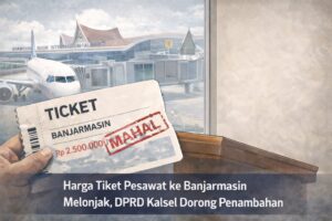 Tiket pesawat menuju Banjarmasin terjadi lonjakan harga
