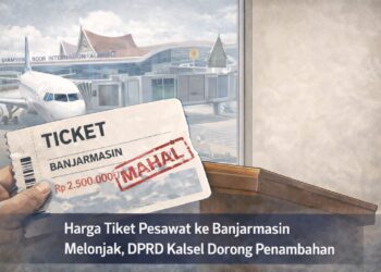 Tiket pesawat menuju Banjarmasin terjadi lonjakan harga