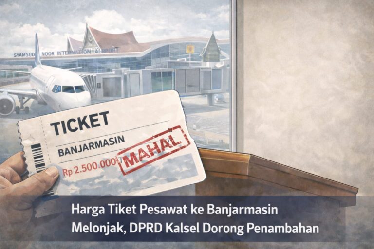 Maskapai Diminta Tambah Rute Penerbangan Ke Banjarmasin. Ini Sebabnya!