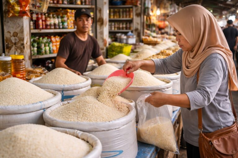 Harga Beras Lokal di Banjarmasin Dikabarkan Naik. Ini Penyebabnya!